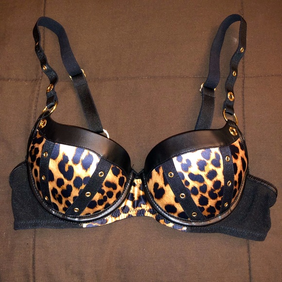Betty Push Up Cheetah Print Bra - Picture 3 of 8
